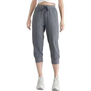 Soltrer Women's  Capri Sweatpants Comfy Athletic Pants with Pockets SZL